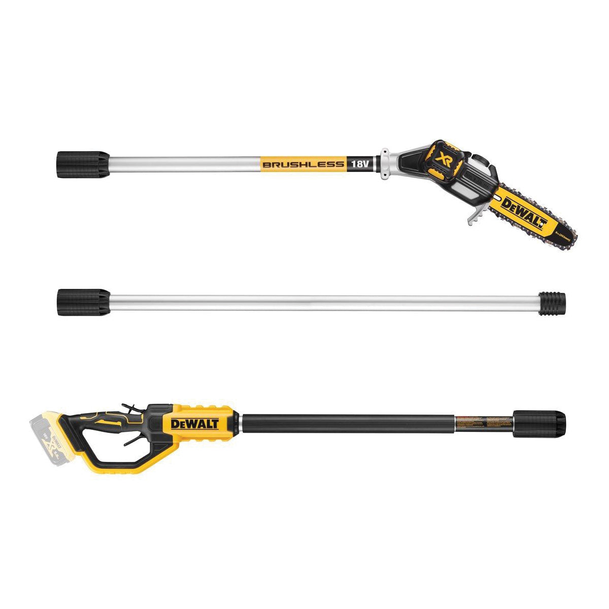 PRUNER on extension pole XR 18V and ACCESSORIES - DeWALT - DCMPS567P1-QW PRUNER on extension pole XR 18V and ACCESSORIES - DeWALT - DCMPS567P1-QW